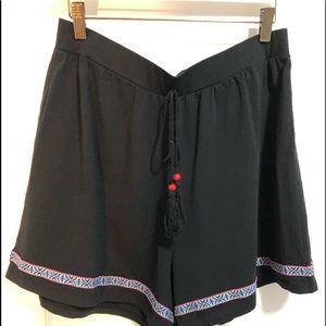 High Waisted Boho Shorts